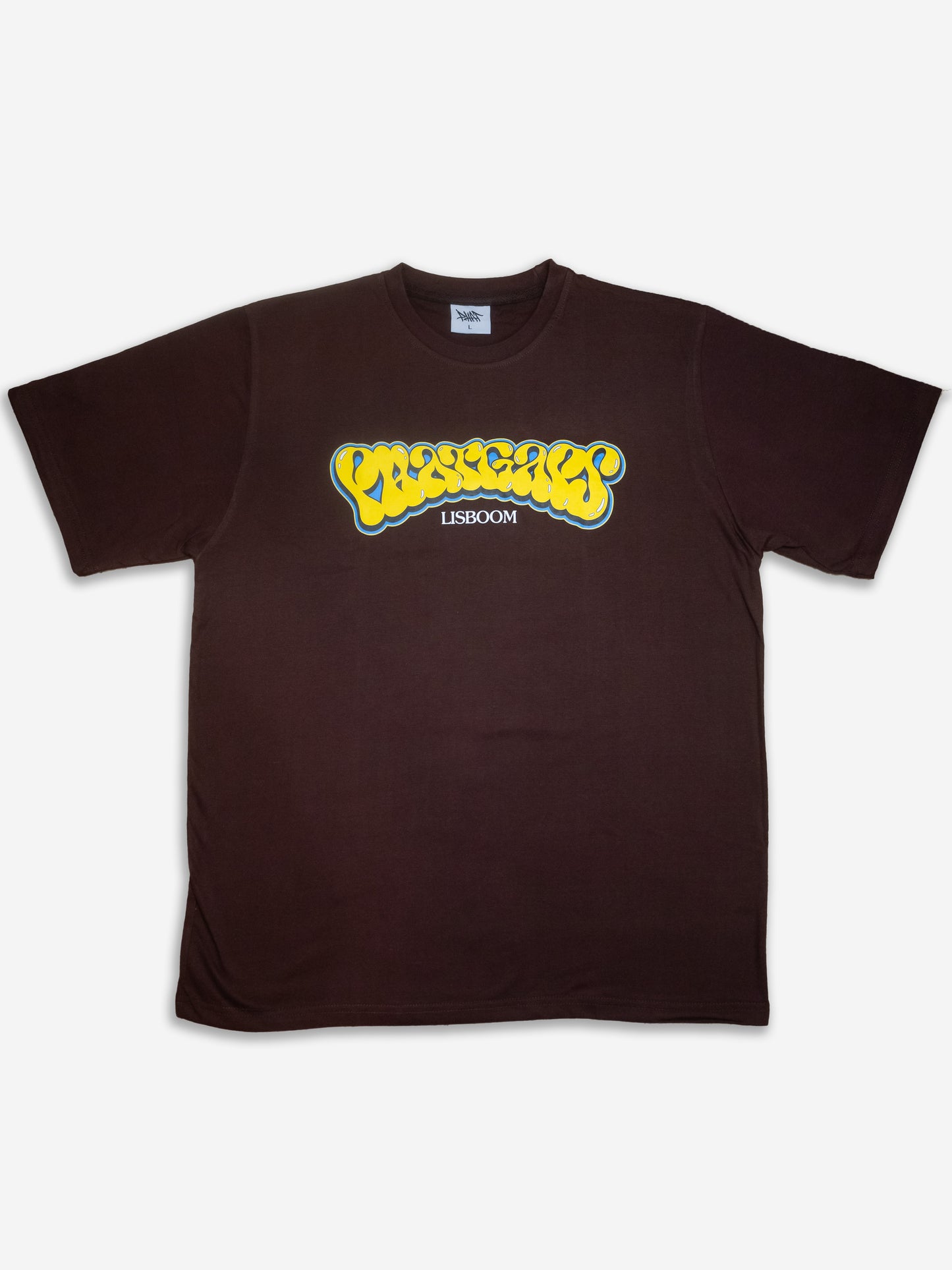 LISBOOM BROWN T-SHIRT