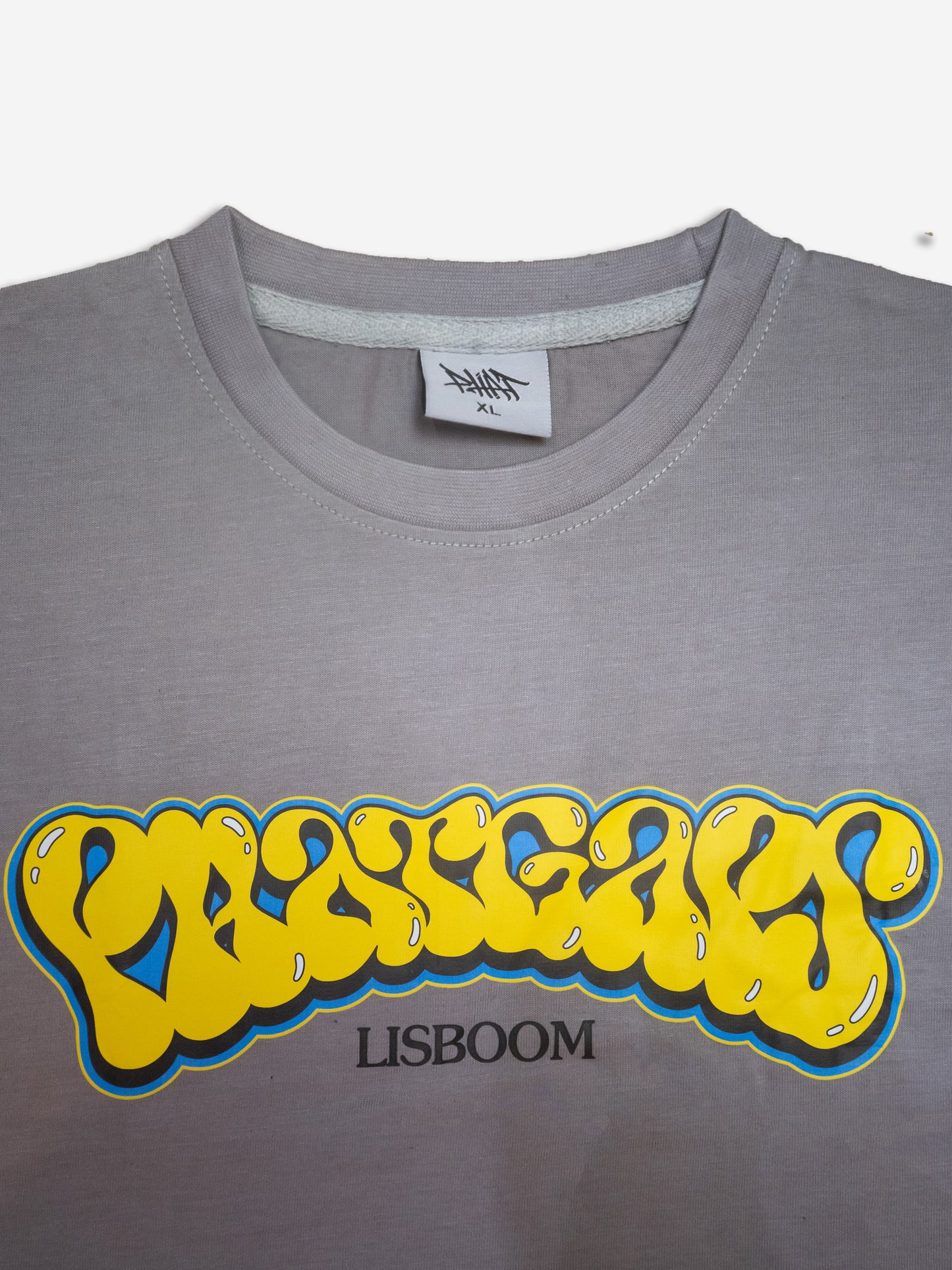 LISBOOM GREY T-SHIRT