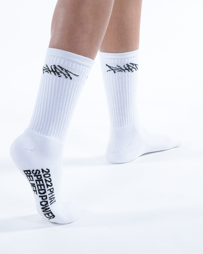 PHAT SOCKS (WHITE)